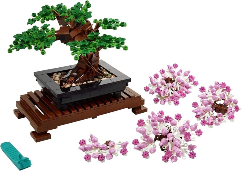 LEGO Icons Bonsai Tree Building Set - Artificial Bonsai Tree Plants for Home Decor, Adults Ages 18+ - Faux, Fake Plants for Table, Desk, Office - Gift for Mother's Day - 10281 - Image 4