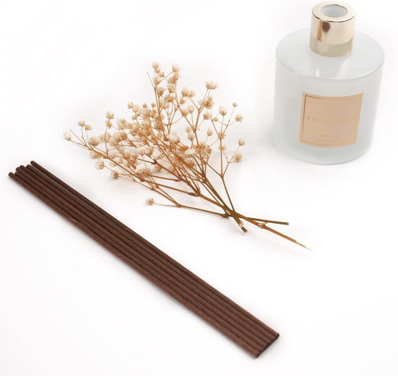 Cocorrína Reed Diffuser Set, 6.7 oz Clean Linen Scented Diffuser with Sticks Home Fragrance Reed Diffuser for Bathroom Shelf Decor - Image 4