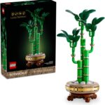 LEGO Botanicals Lucky Bamboo Building Set - Artificial Plant for Indoor Home Décor, Adults Ages 18+ - Fake Plant Decoration for Table, Desk, Office - Gift for Mother's Day - 10344