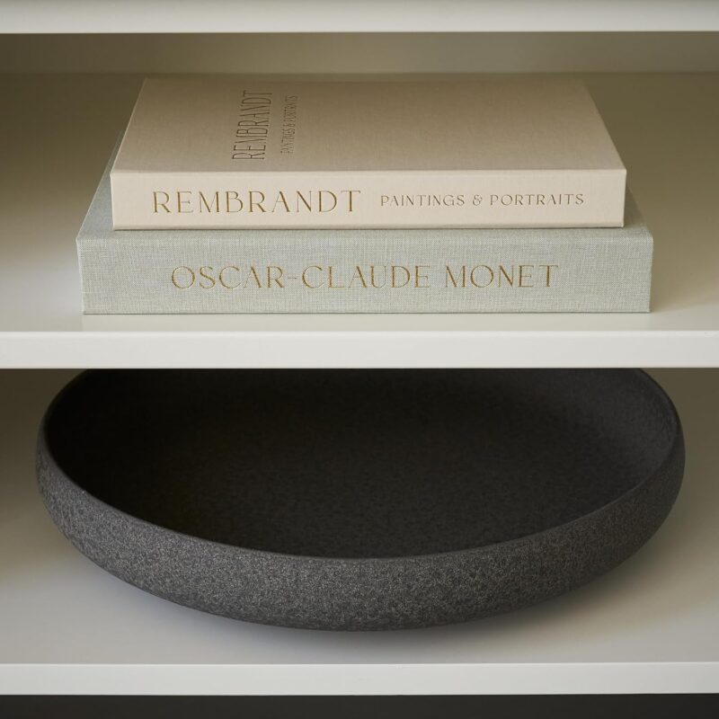Beautiful Decorative Books - Set of 2 Linen Boxes Enhance Your Coffee Table, Bookshelf or Mantle Decor - Aesthetic Fake/Faux Books for Modern Home Decoration, Photo Storage and as a Keepsake Box - Image 8
