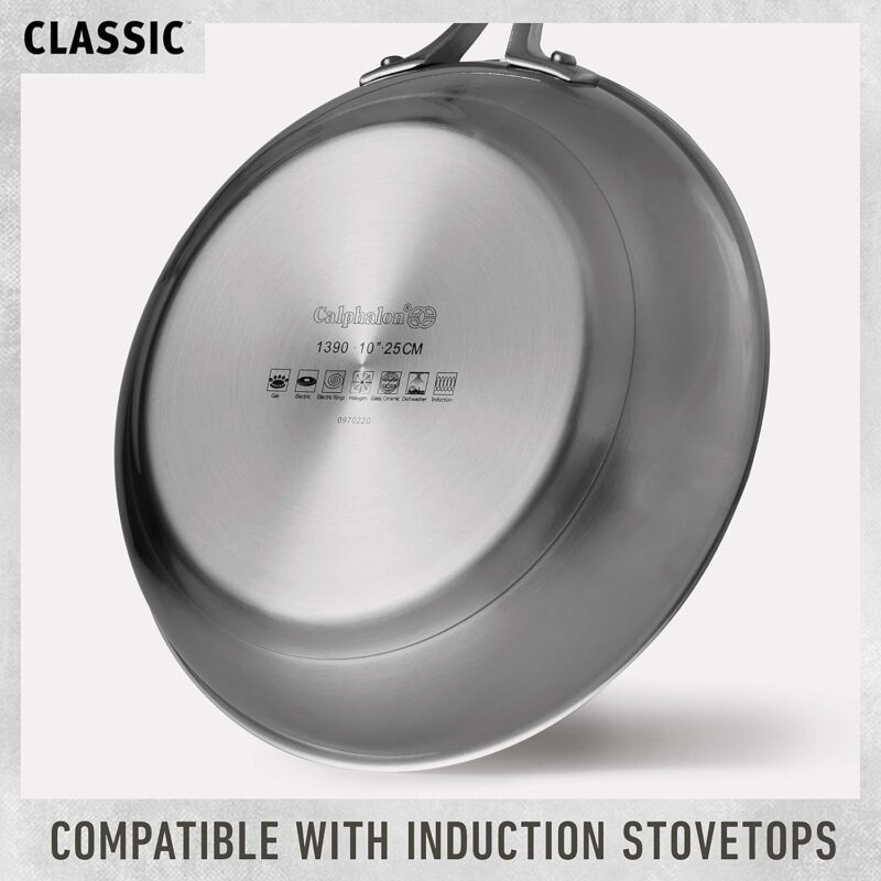 Calphalon Classic™ Stainless Steel 10-Piece Cookware Set - Image 6