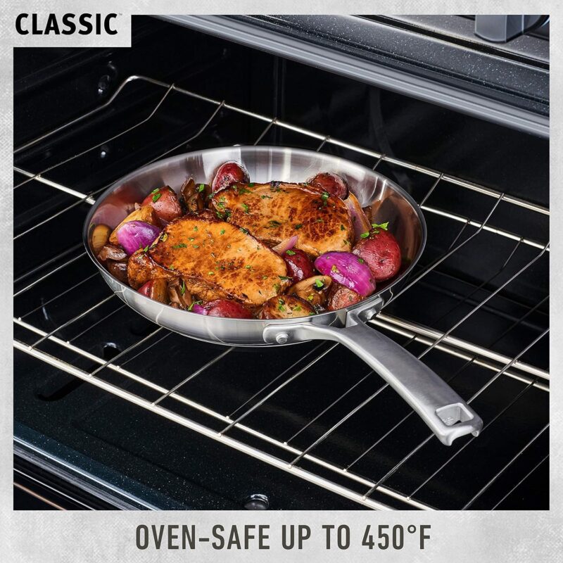 Calphalon Classic™ Stainless Steel 10-Piece Cookware Set - Image 5
